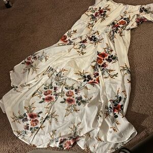 High low one piece shorts never worn